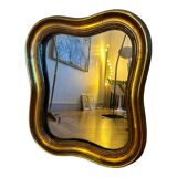 Gilded wood mirror