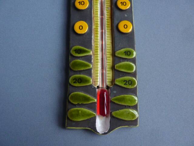 Thermometer with a scales