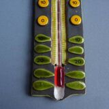 Thermometer with a scales