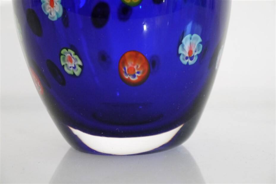 Vintage Murano Millefiori vase 1970