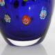 Vase vintage de murano Millefiori 1970