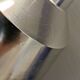 Workshop hanging lamp, from Asger BC light, in chrome/silver color (original color)