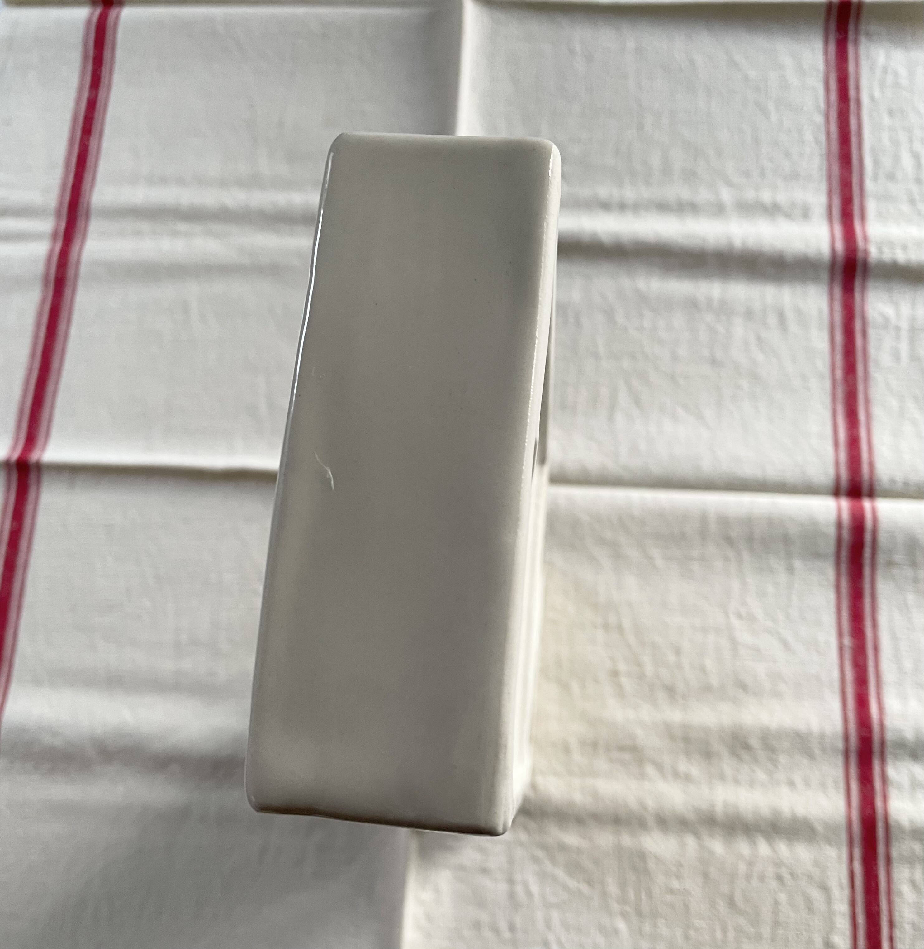 Vintage ceramic decorative wall towel hook