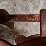 Oak coat rack, France, early 20th century