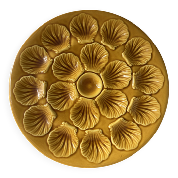 Grand plat à coquillages années 50