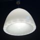 Vintage opaline pendant lamp, czechoslovakia 1950