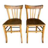 Paire de chaises bistrot par Luterma, circa 50-60