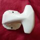White porcelain art deco coat hook