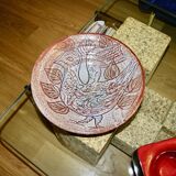 Large vintage ceramic 1950 signed accolay