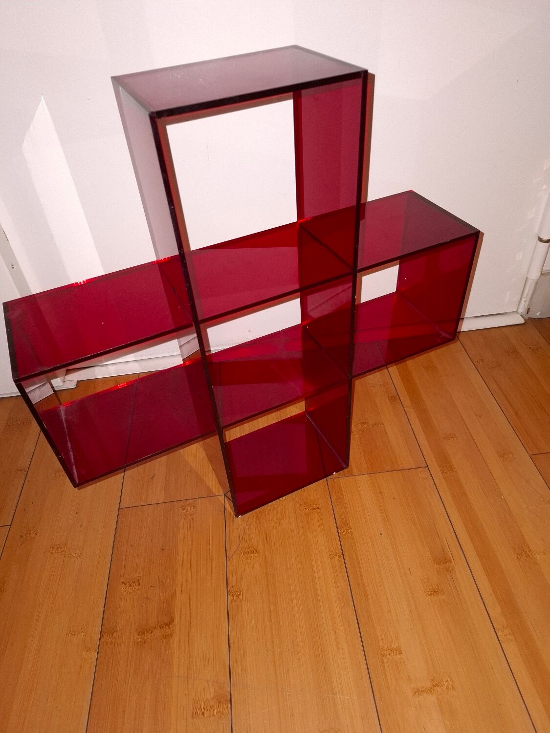 Vintage shelf from the 80s.