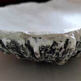 Empty pocket white and gray around 1960 in alabaster