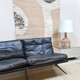 Vintage 2-seater leather sofa BO-583 1960s