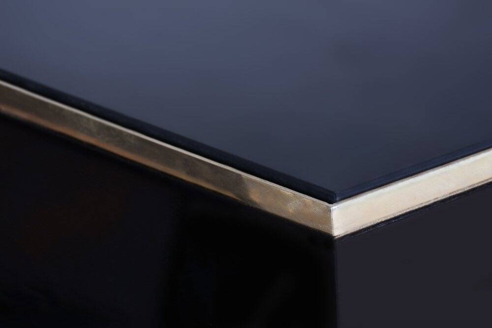Large Art Deco Chrome and Black Glass Extendable Dining Table, 1930s