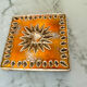 Decorative ceramic tile 1950/1960 by Périgordine pottery