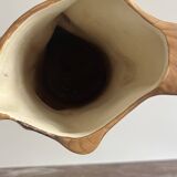 Tree trunk effect vase by Grandjean Jourdan
