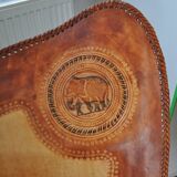 Vintage Leather Butterfly Chairs, Set of 2