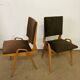 Paire de chaises vintage Maurice Pré des années 50