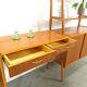 Teck plus fin double kast avec bureau uit Zweden