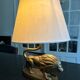 vintage brass lamp "Lion"