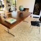Large vintage mahogany desk