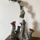 Paire de vases Vallauris, modèle A84, FAT LAVA