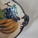 Glazed terracotta bowl