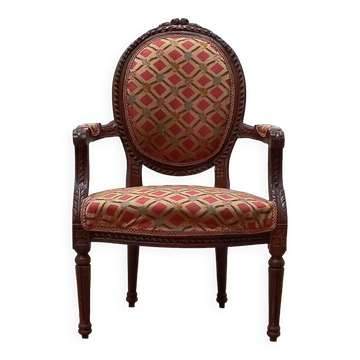 Vintage medallion armchair