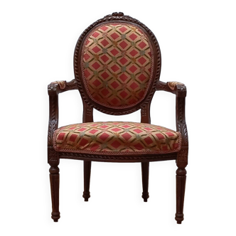 Vintage medallion armchair