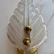 Applique feuille verre Murano