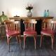 Set of 6 bistro chairs