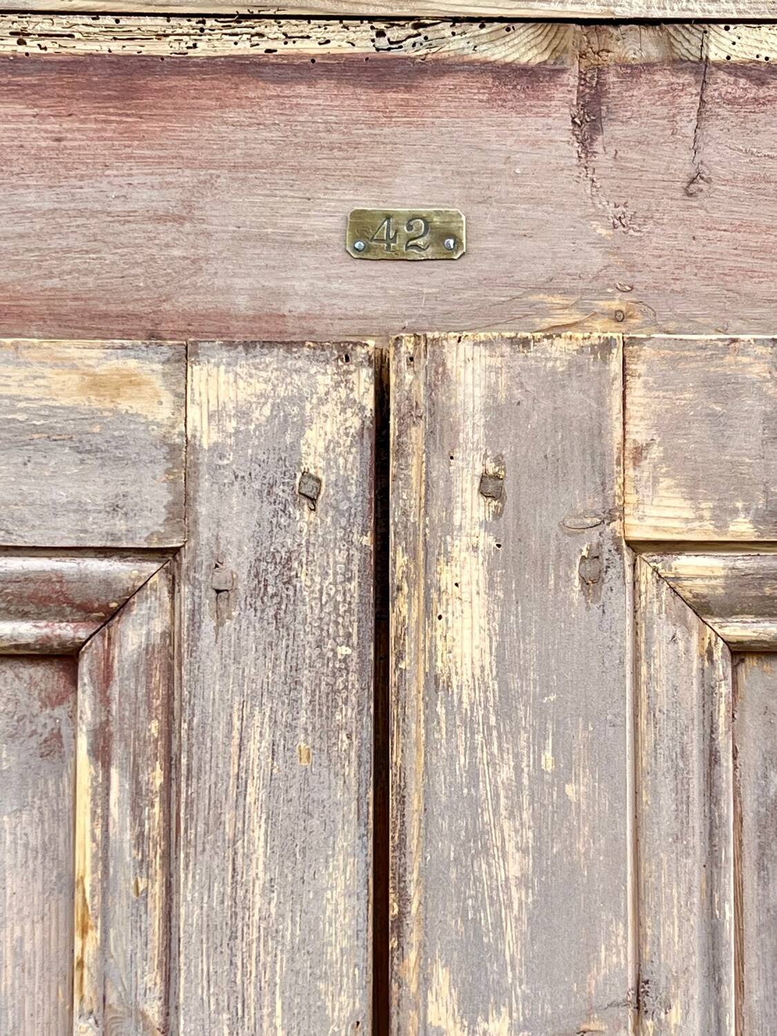 Patinated Parisian wardrobe