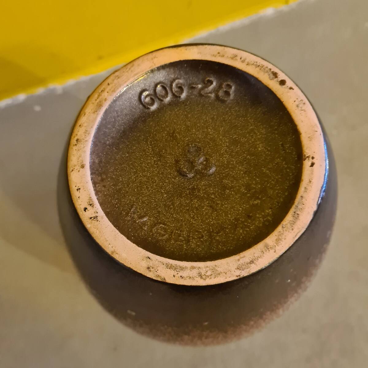 West Germany Fat Lava Vase From Scheurich, 1980s