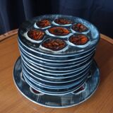 Vintage oyster service