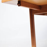 Dining table with extensions, model 5360, of walnu by Børge Mogensen, 1960s