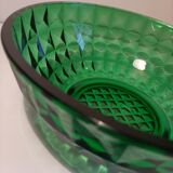 Saladier en verre vert