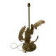 Vintage lamp base in the style of Charles Schneider – plant decoration in metal