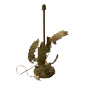 Vintage lamp base in the style of Charles Schneider – plant decoration in metal