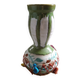 Ethnic vase pompoms
