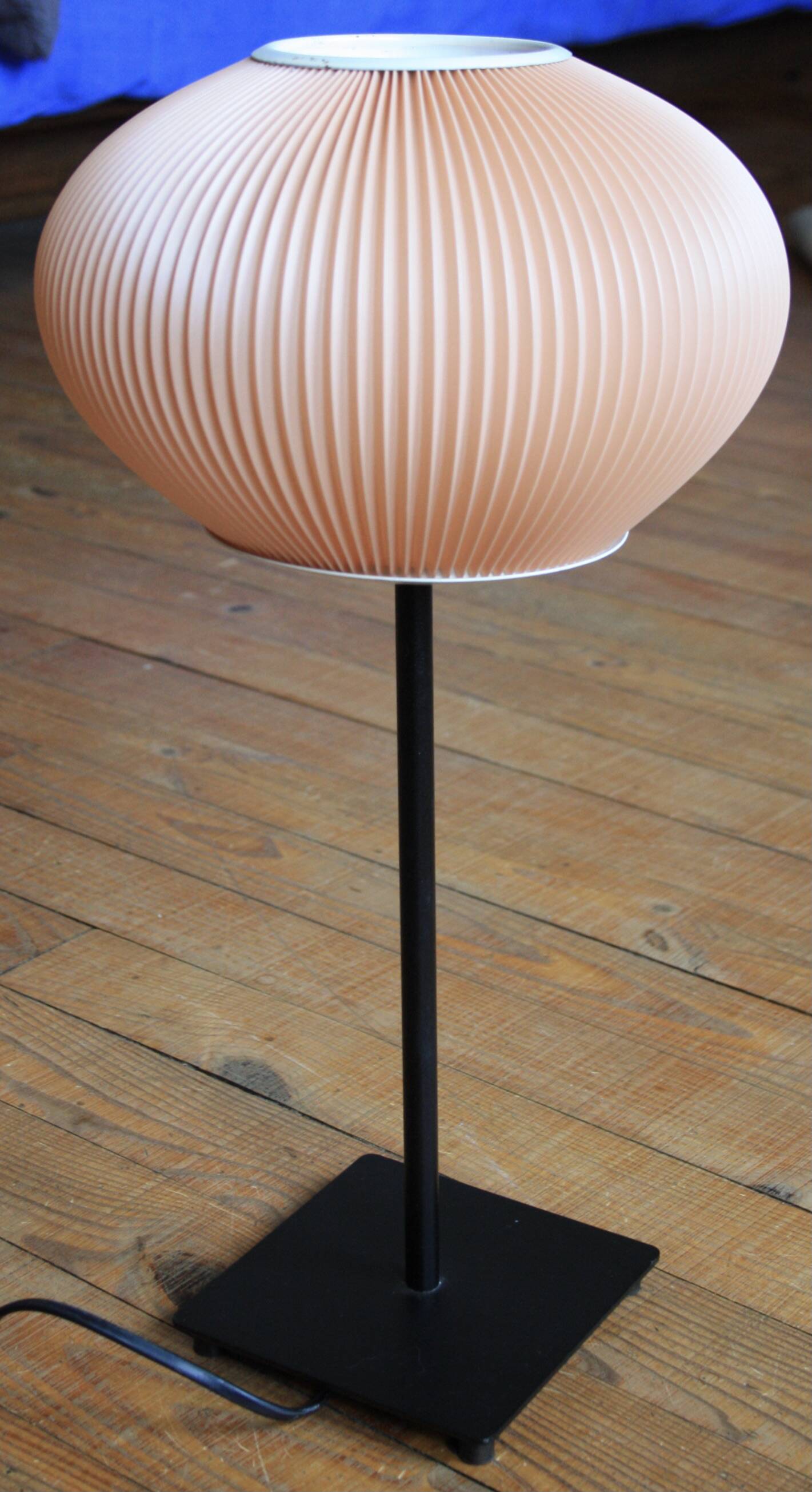 Rhodoid pleated lampshade