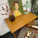 Desk formica compass legs