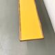 Brutalist bench, yellow "pop" seat