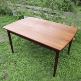 Vintage extension teak table, 1960s