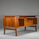Model 75 Teak Desk from Omann Jun Møbelfabrik, 1960s