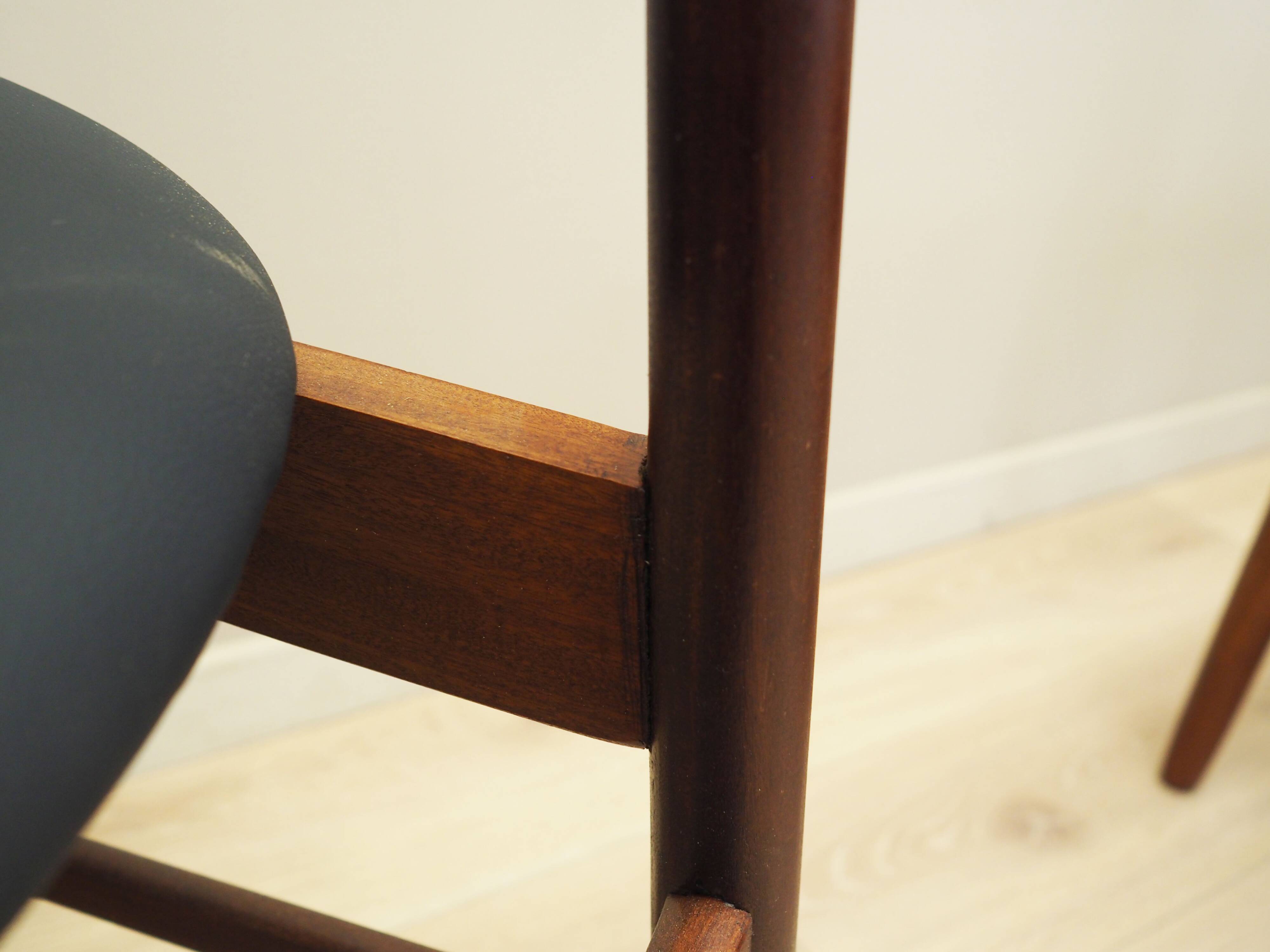 Set of four teak chairs, Danish design, 1960s, production: Denmark