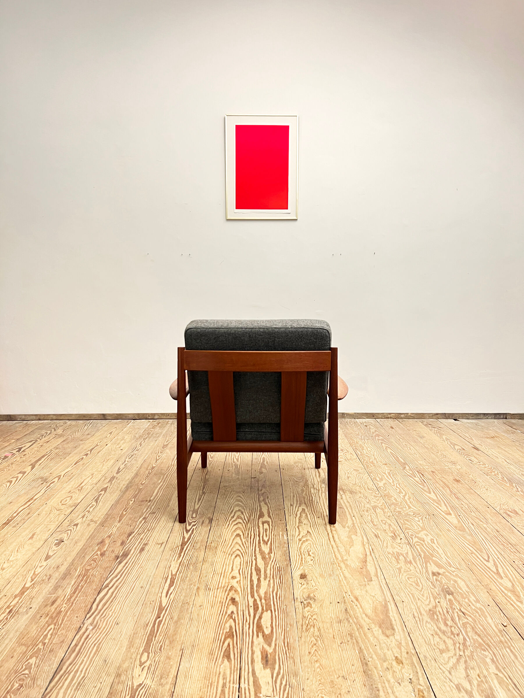 Mid Century Modern Teak armchair or easy chair by Grete Jalk for France & Son, Danish Design, 1950er