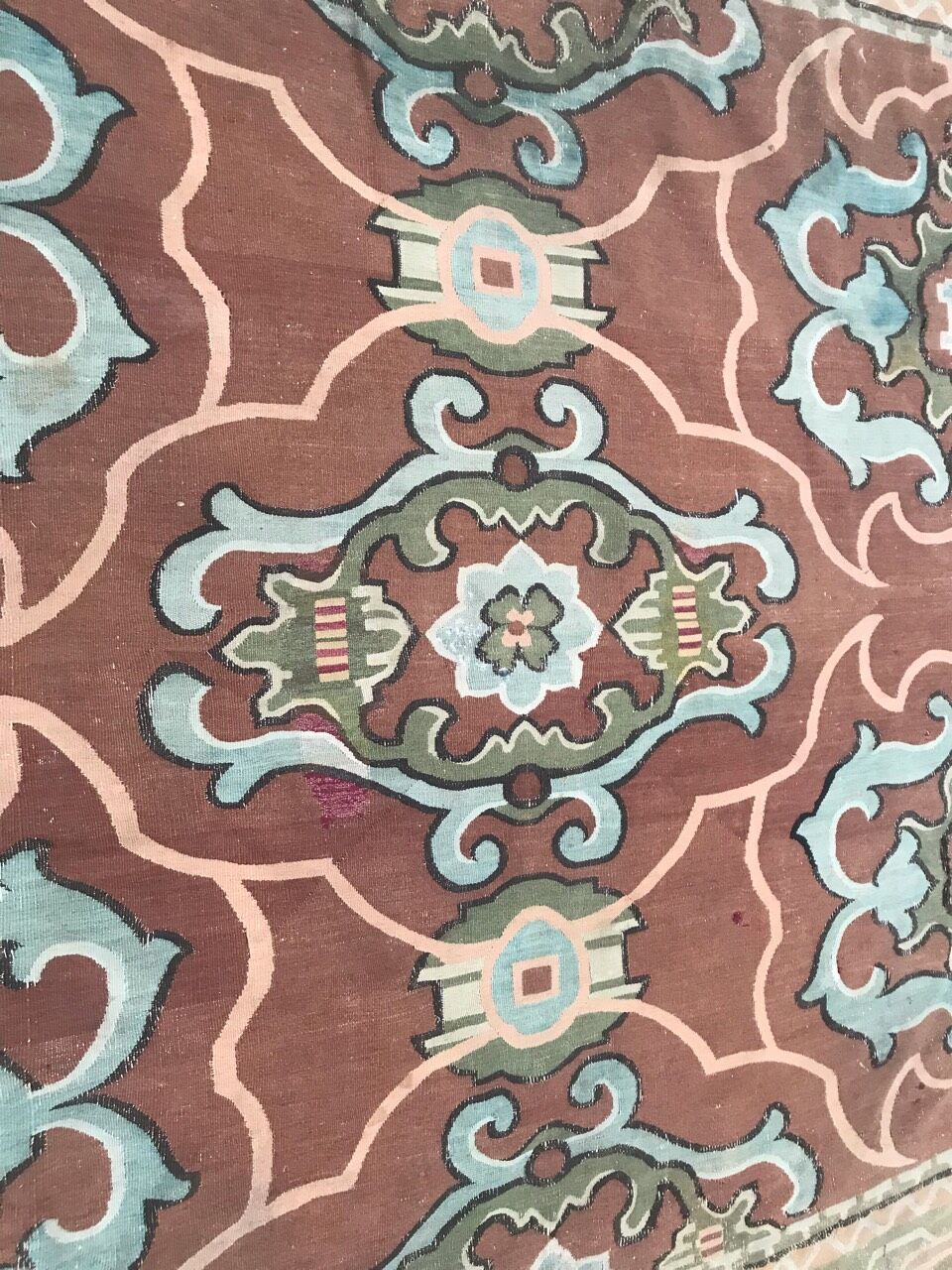 Carpet Aubusson 19th hand woven 208x306 cm