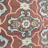 Tapis ancien aubusson 19eme tissé main  208x306 cm