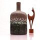 Scandinavian mid-century modern brutalist pottery vases by Hellström for Nittsjö, Sweden, set of 2