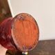 Red Volcanic Vase Selenium Spotted 1970s West Germany Mid Century
