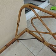 Vintage rattan bed 1 person